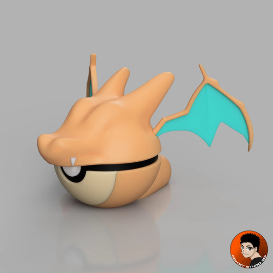 #0006 Dracaufeu - Attrapez-les Tous avec Style !