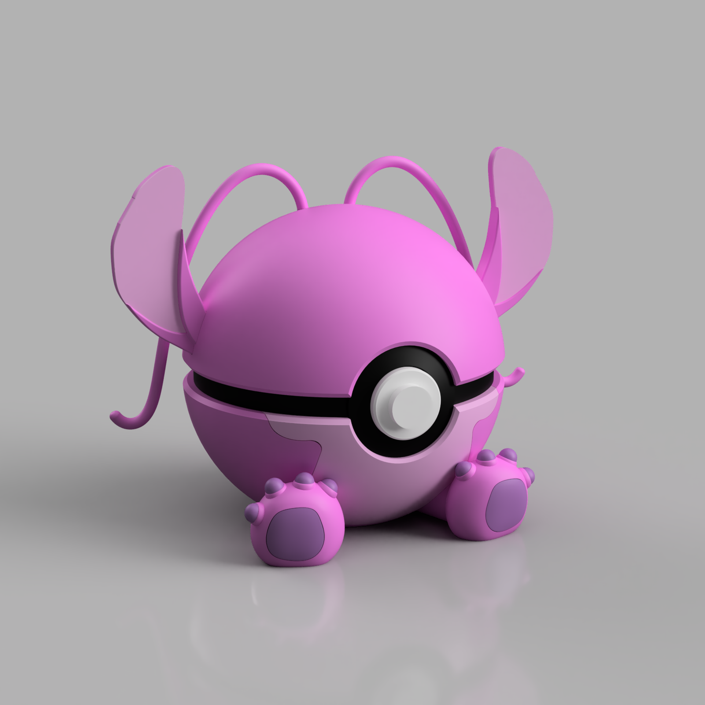 MS3D Ball Trio de Pokéballs Stitch, Angel & Leroy avec support triple – La famille des expériences est au complet !
