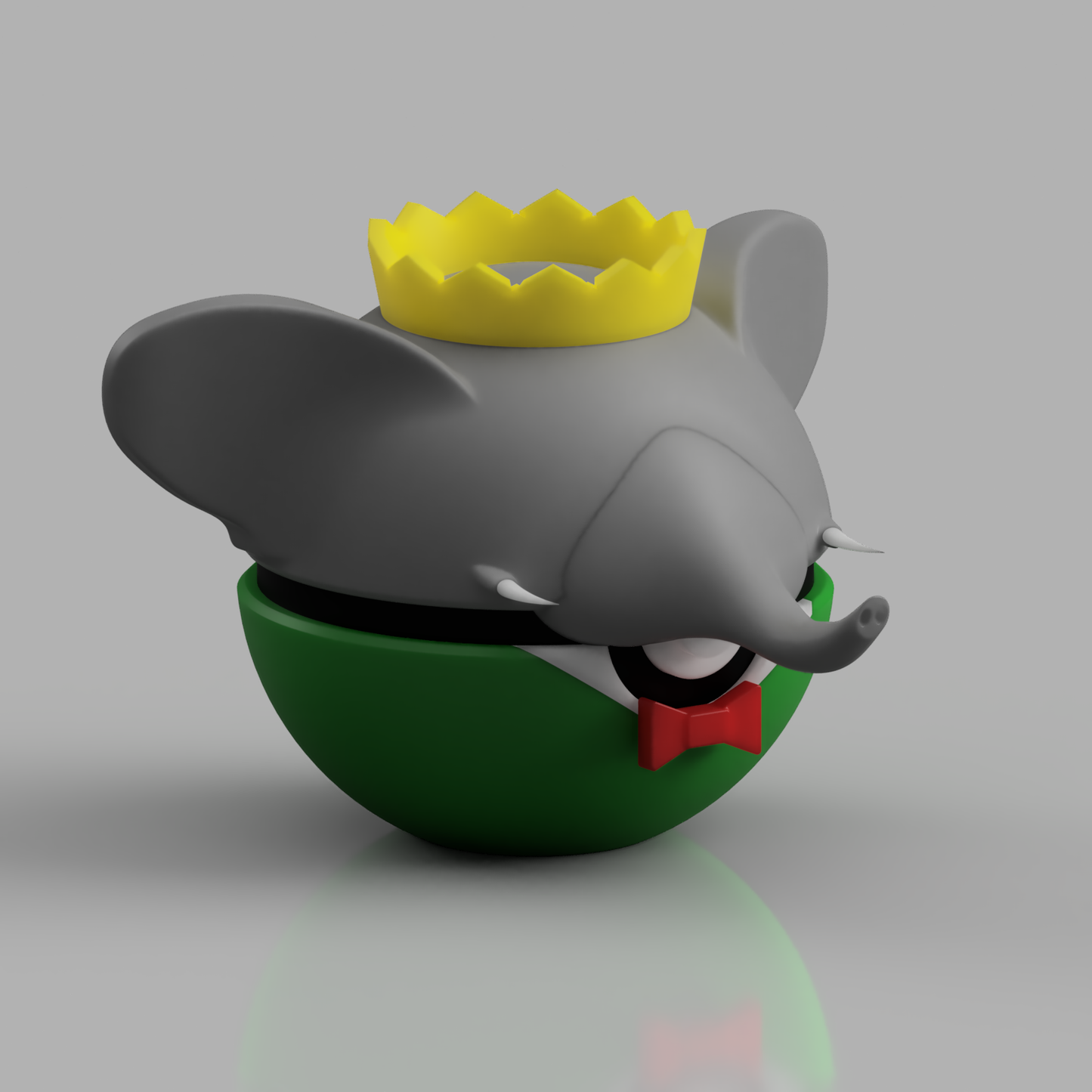 MS3D Ball Babar – L’Élégance Royale Rencontre l’Univers Pokémon ! 👑🐘