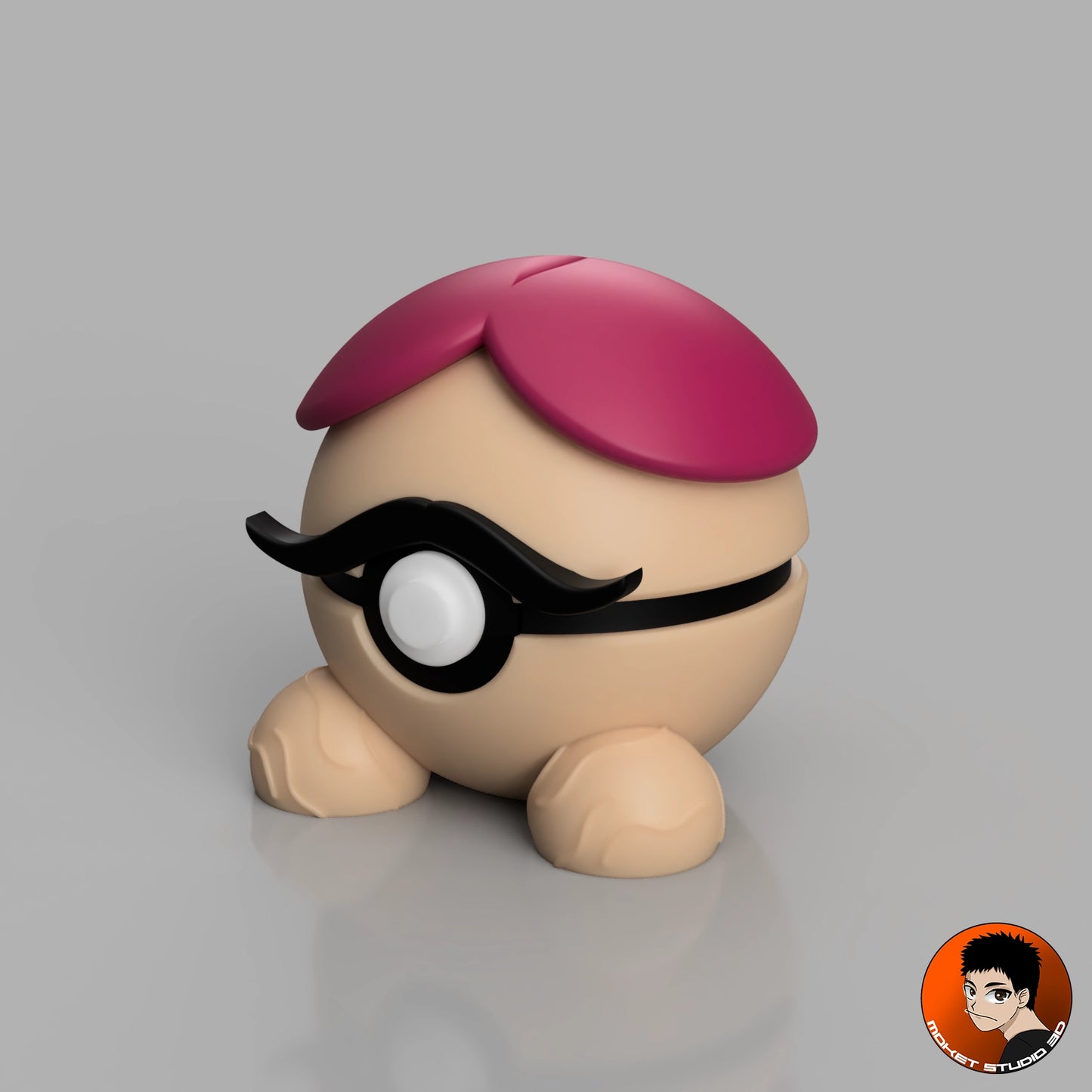 MS3D Ball Beuteu porte-clé – L’absurde, le culte… et beaucoup trop de style !
