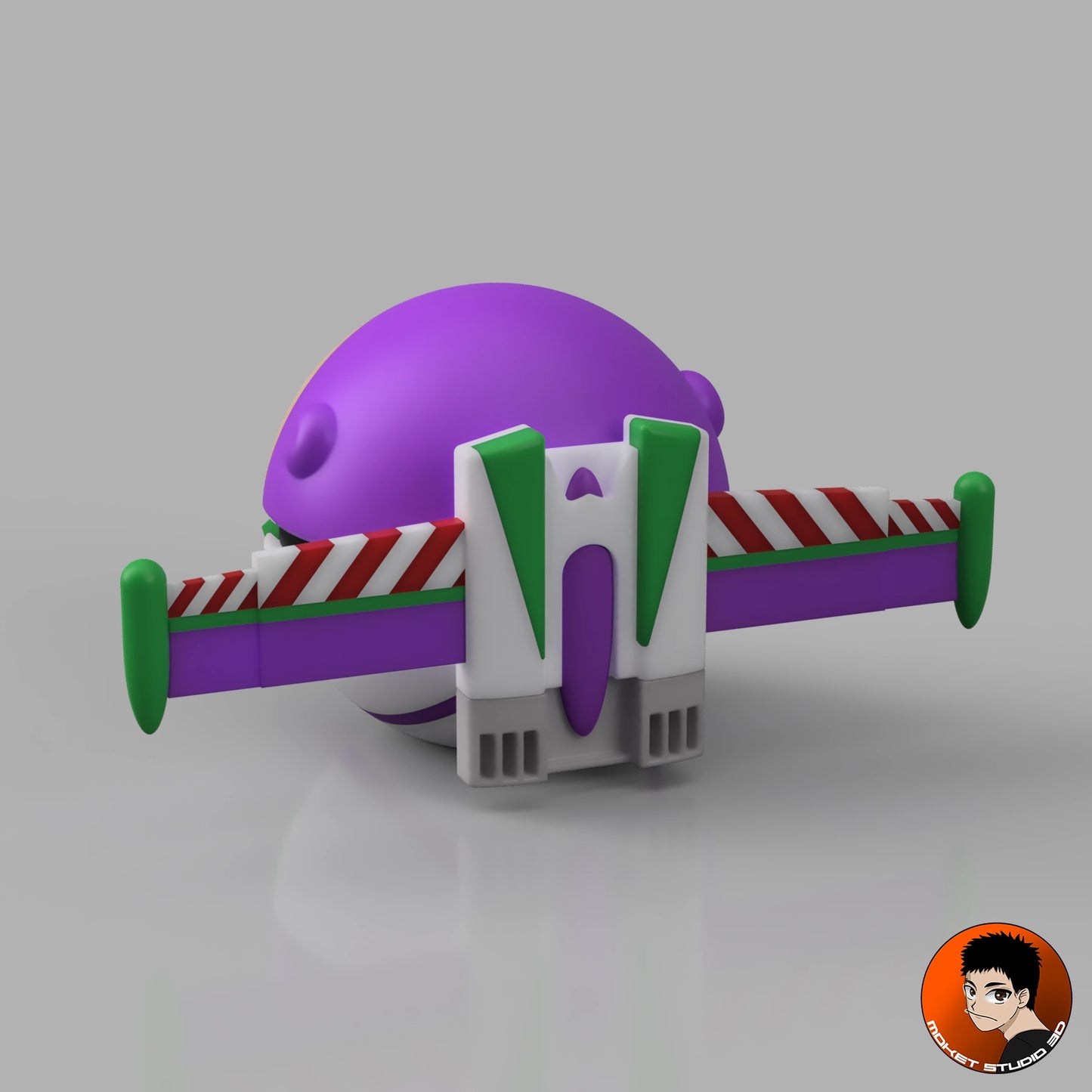 MS3D Ball Buzz l’Éclair en PLA – Vers l’infini… et au-delà de votre collection !