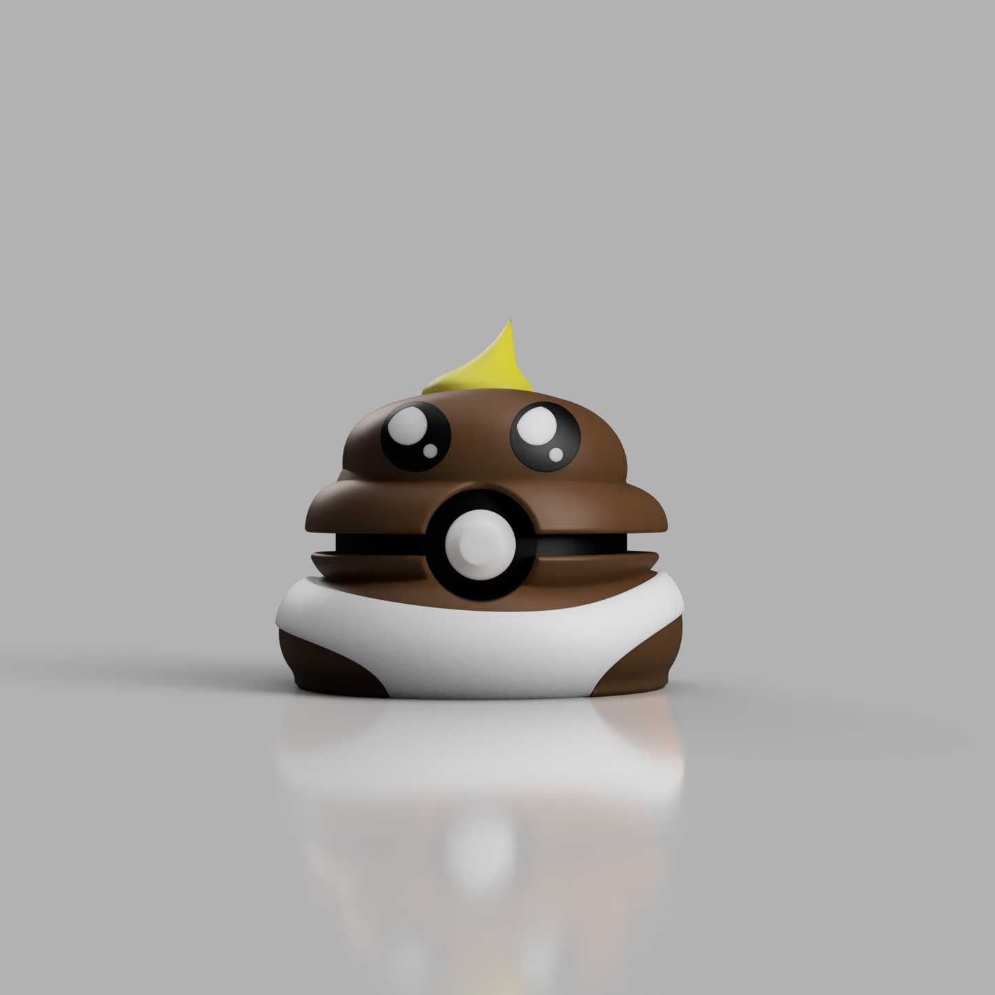 MS3D Ball Caca Kawaii avec Coiffure Aimantée – L’adorable touche décalée de votre collection !