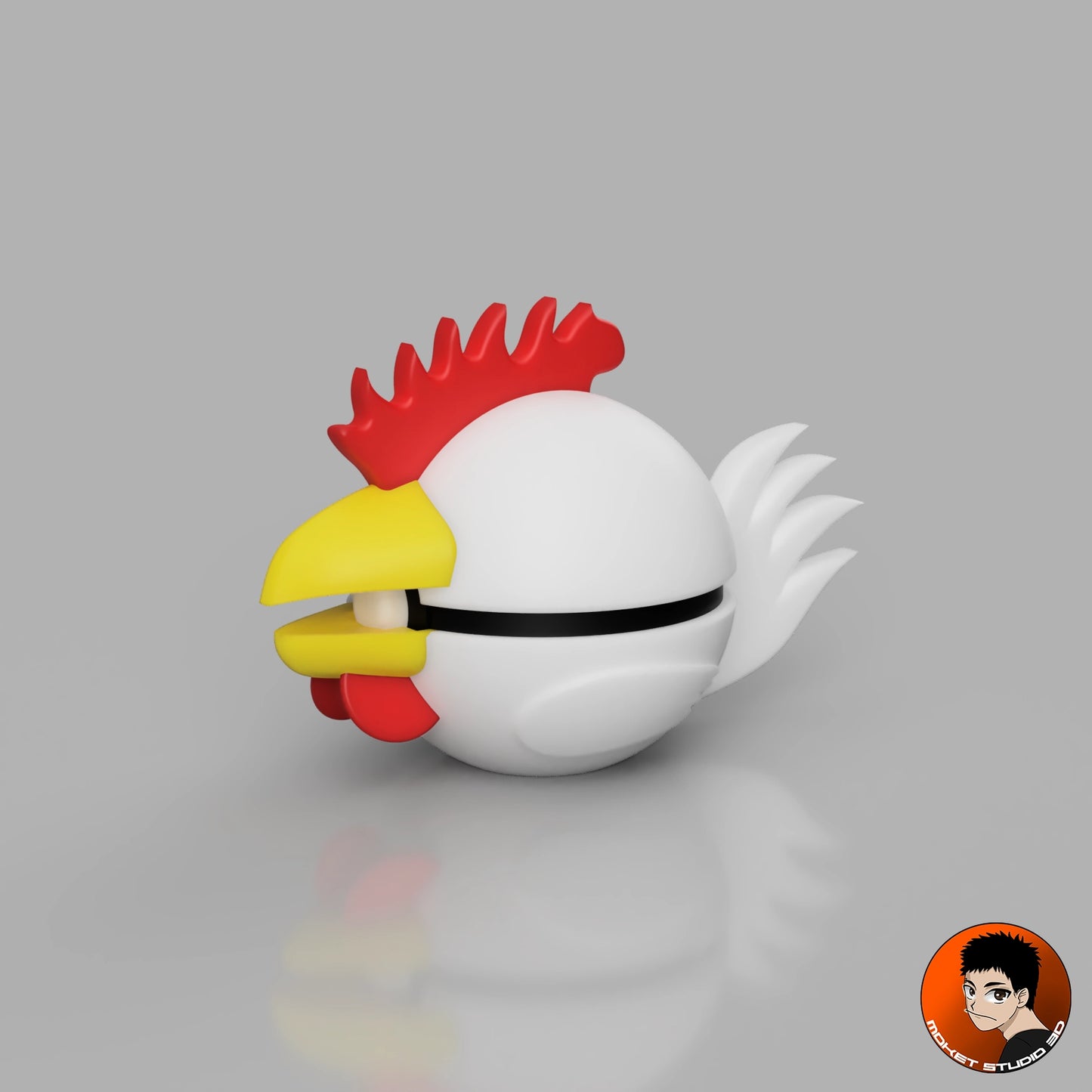 MS3D Ball Poulet â Une touche de basse-cour dans votre collection ! đâȘđ„