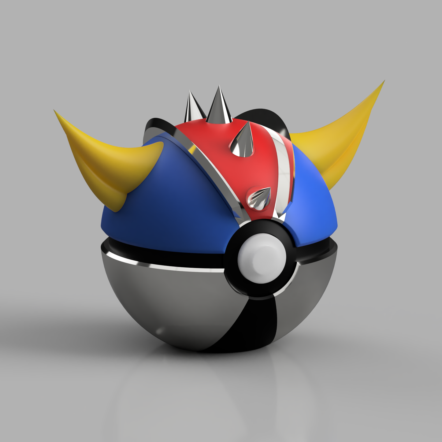 MS3D Ball Goldorak – Fusionnez l’Univers des Méchas et des Dresseurs ! 🤖⚡