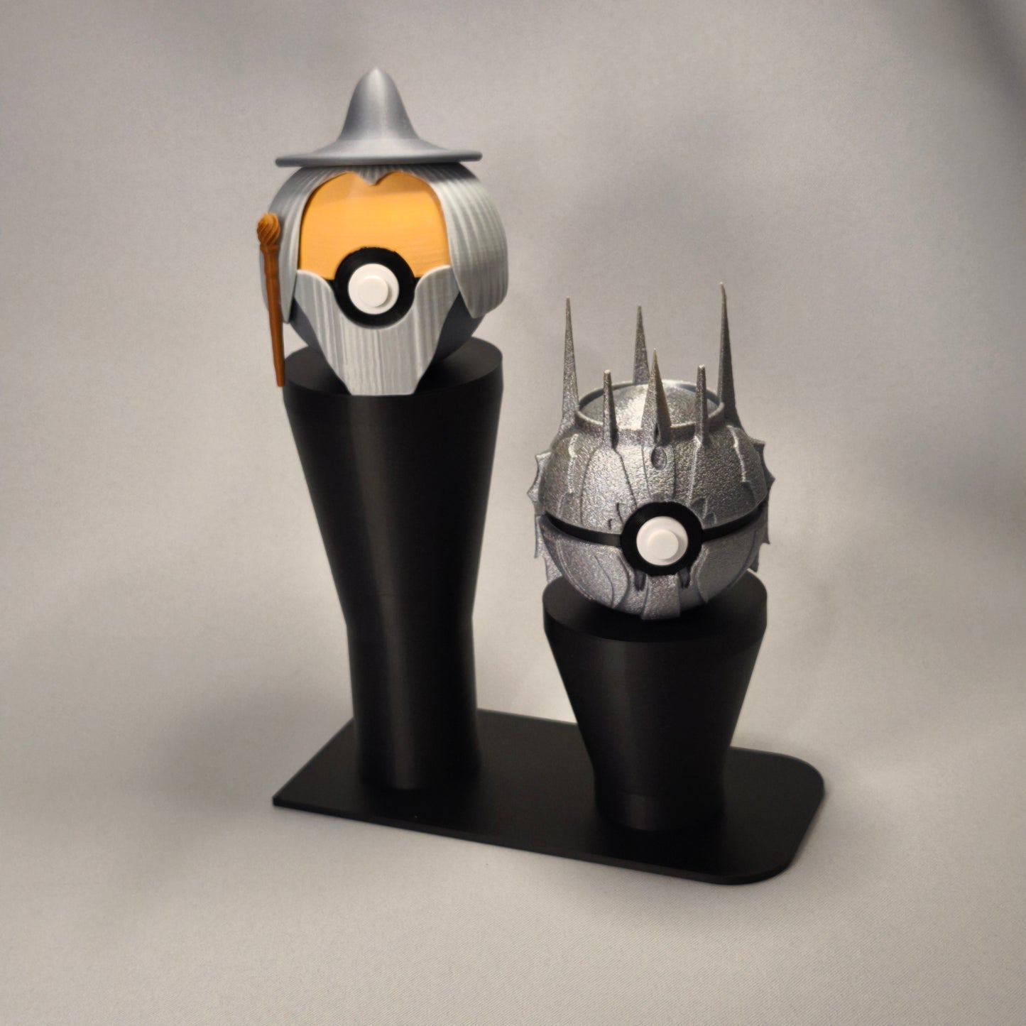 MS3D Ball Duo Gandalf & Sauron avec Support Double – La Terre du Milieu entre dans la bataille !