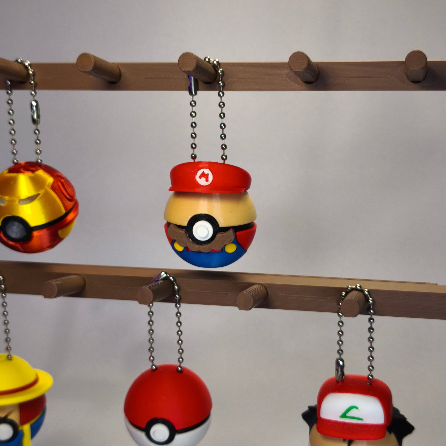 MS3D Ball Mario porte-clé – Attrapez-les Tous avec le Style du Plombier ! 🍄🎮
