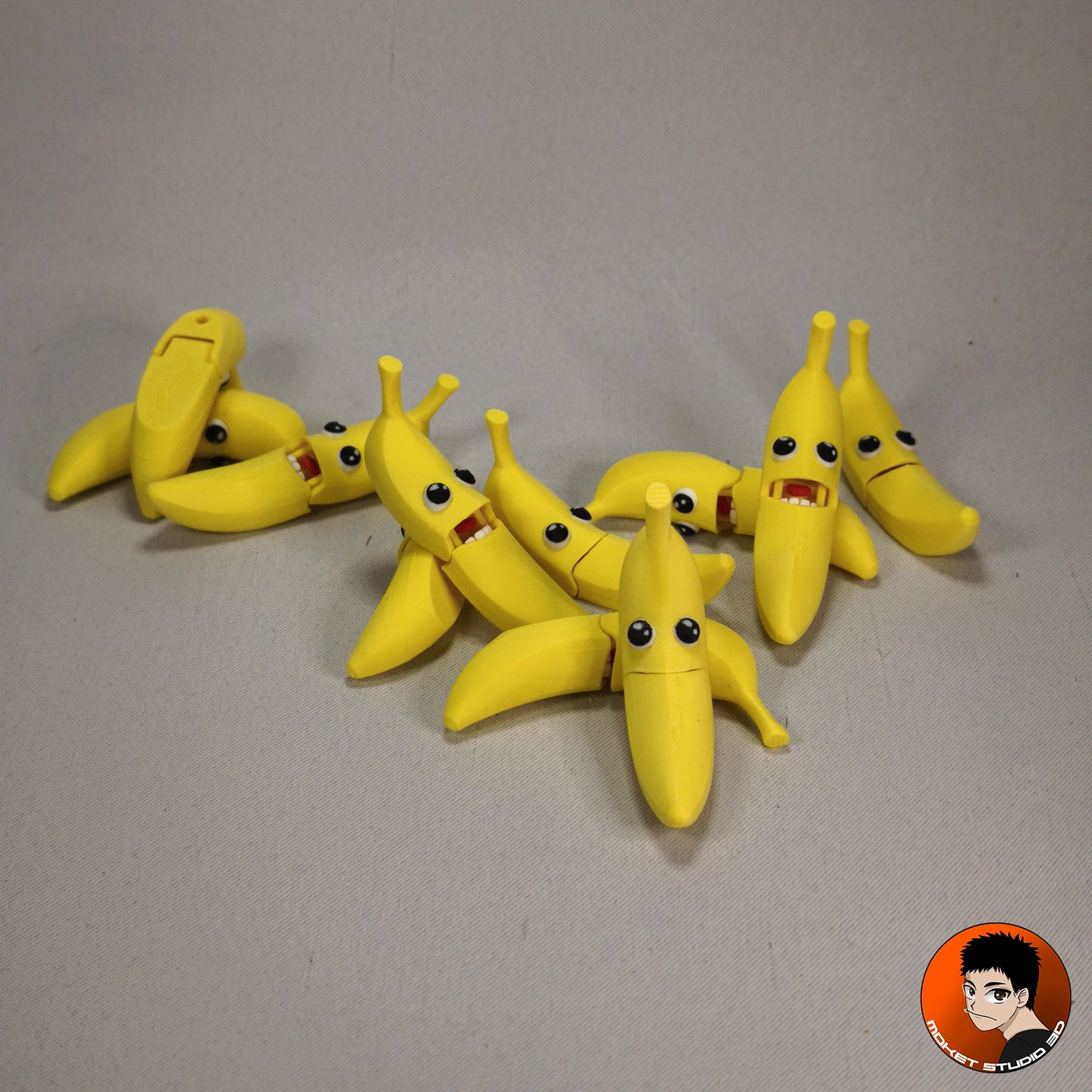 Porte-clé Mr Banane Articulé