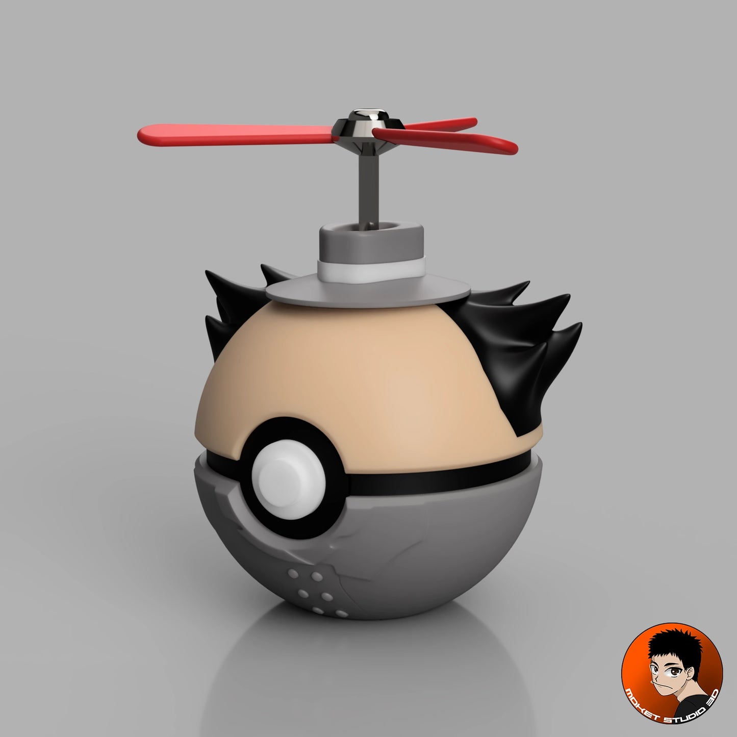MS3D Ball Inspecteur Gadget – Le célèbre détective prend forme dans votre collection ! 🕵️♂️🎩⚙️