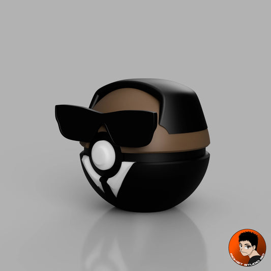 MS3D Ball Agent J – Le style, l’élégance… et un neuralyseur toujours prêt ! 🕶️