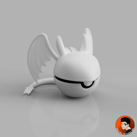 MS3D Ball Furie Éclair– La grâce et la puissance d’un dragon légendaire dans une sphère lumineuse !