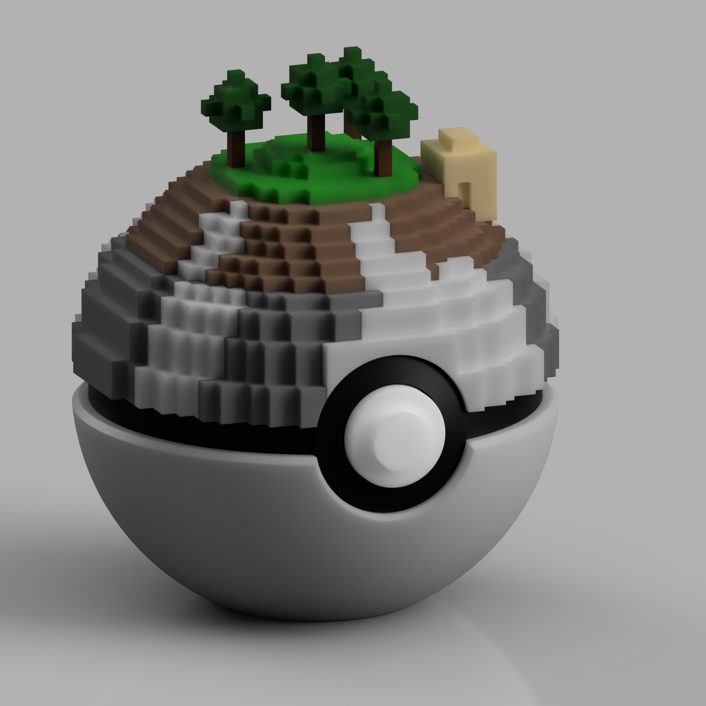 MS3D Ball Minecraft – Capturez Vos Pokémon en Mode Pixelisé ! ⛏️🎮