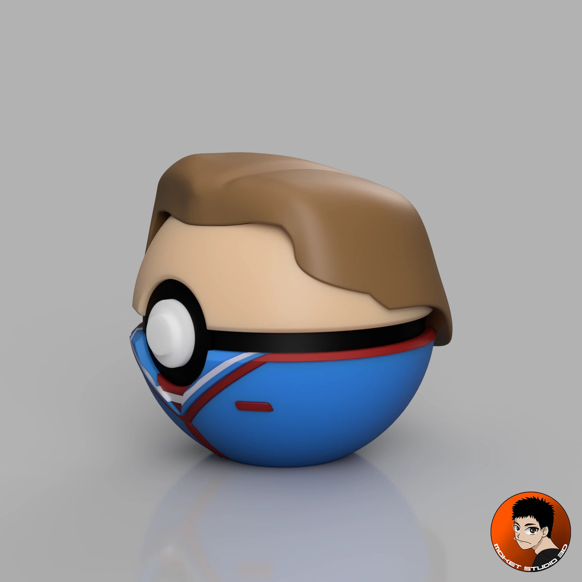 MS3D Ball Steve Harrington – Stranger Things