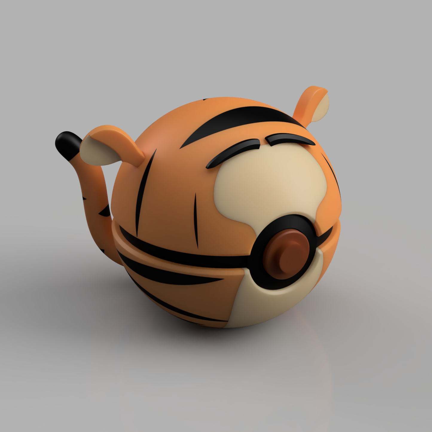MS3D Ball Tigrou en PLA – L’énergie bondissante de la forêt dans votre collection ! 🐯