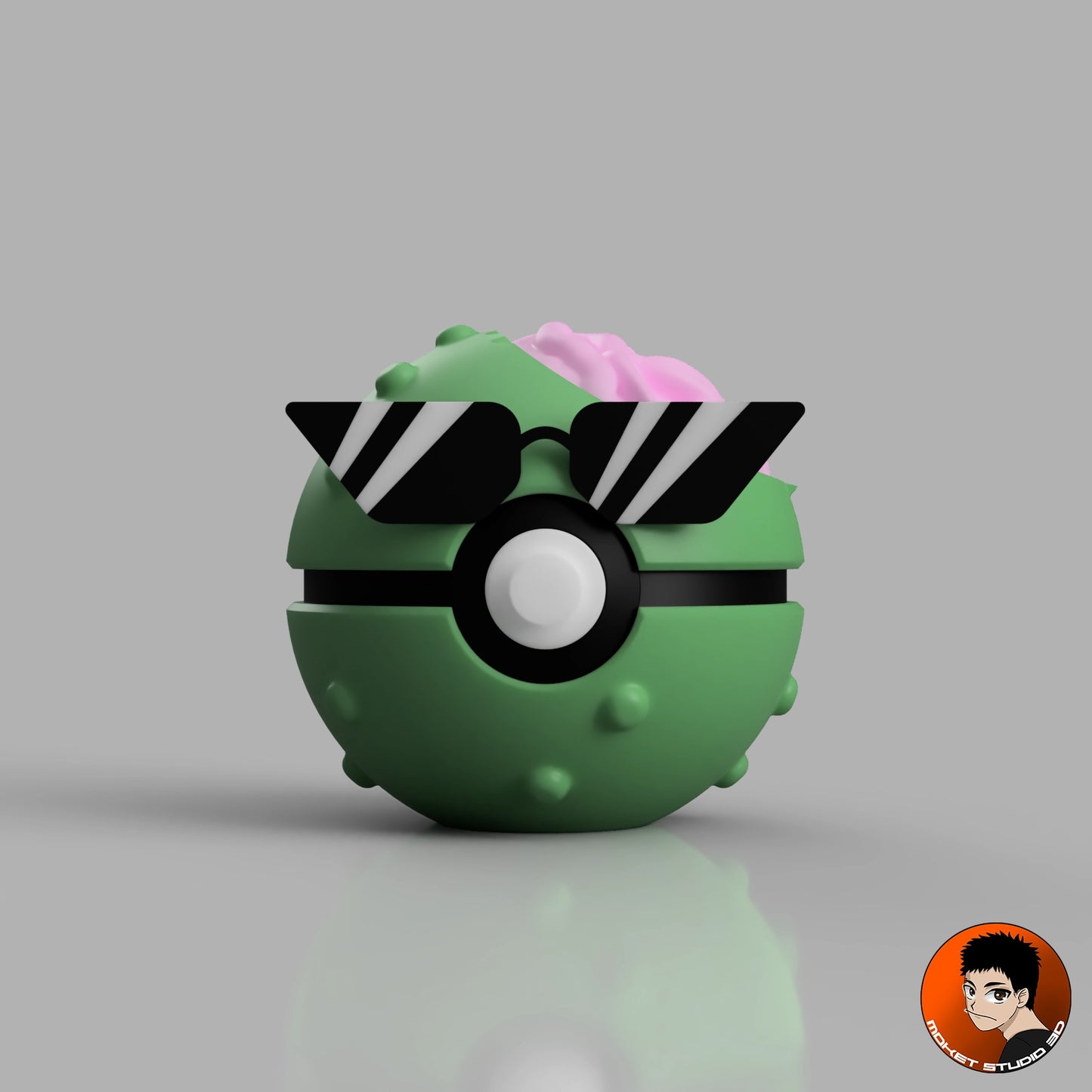 MS3D Ball Pickle Zombie– Le cornichon le plus effrayant de votre collection ! 🥒