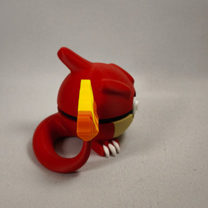 Pack de 3 pokeballs #0002 #0005 #0008 Starter gen 1 , évolution 1 avec support d'exposition - Attrapez-les Tous avec Style !