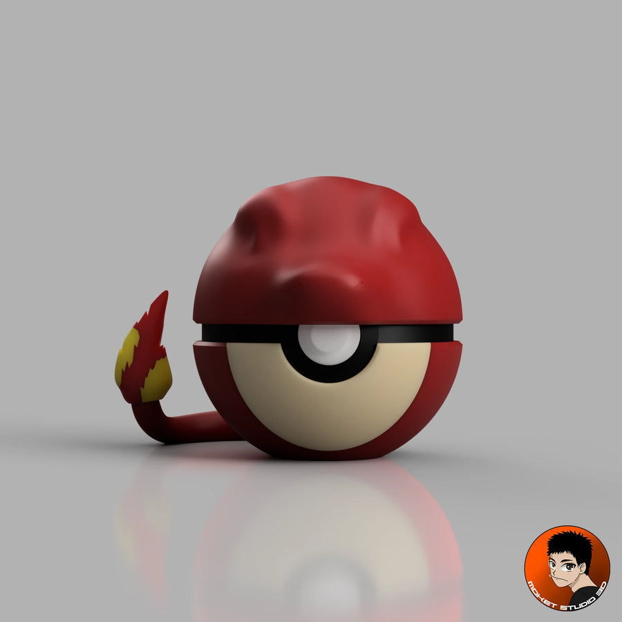 #0005 Reptincel - Objet déco collector Pokémon fait main en impression 3D