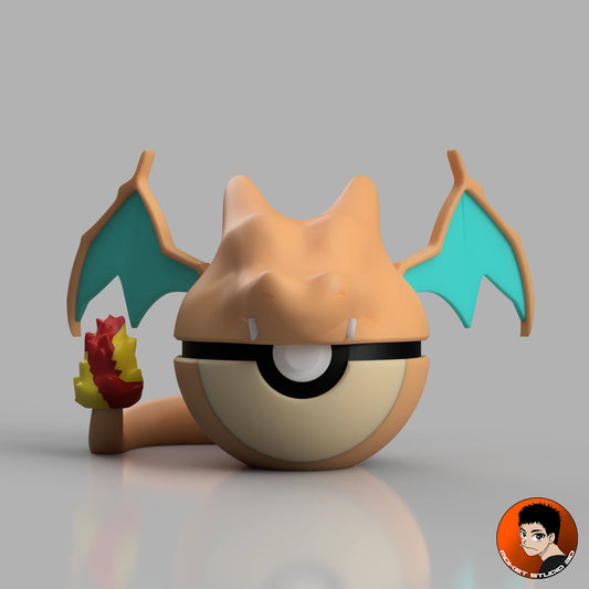 #0006 Dracaufeu - Attrapez-les Tous avec Style !