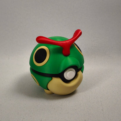 Pack de 3 pokeballs #0010 #0011 #0012 avec support d'exposition - Attrapez-les Tous avec Style !