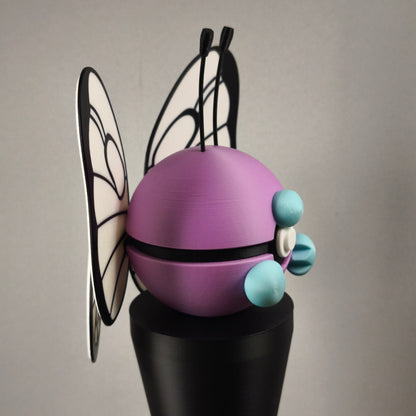 Pack de 3 pokeballs #0010 #0011 #0012 avec support d'exposition - Attrapez-les Tous avec Style !