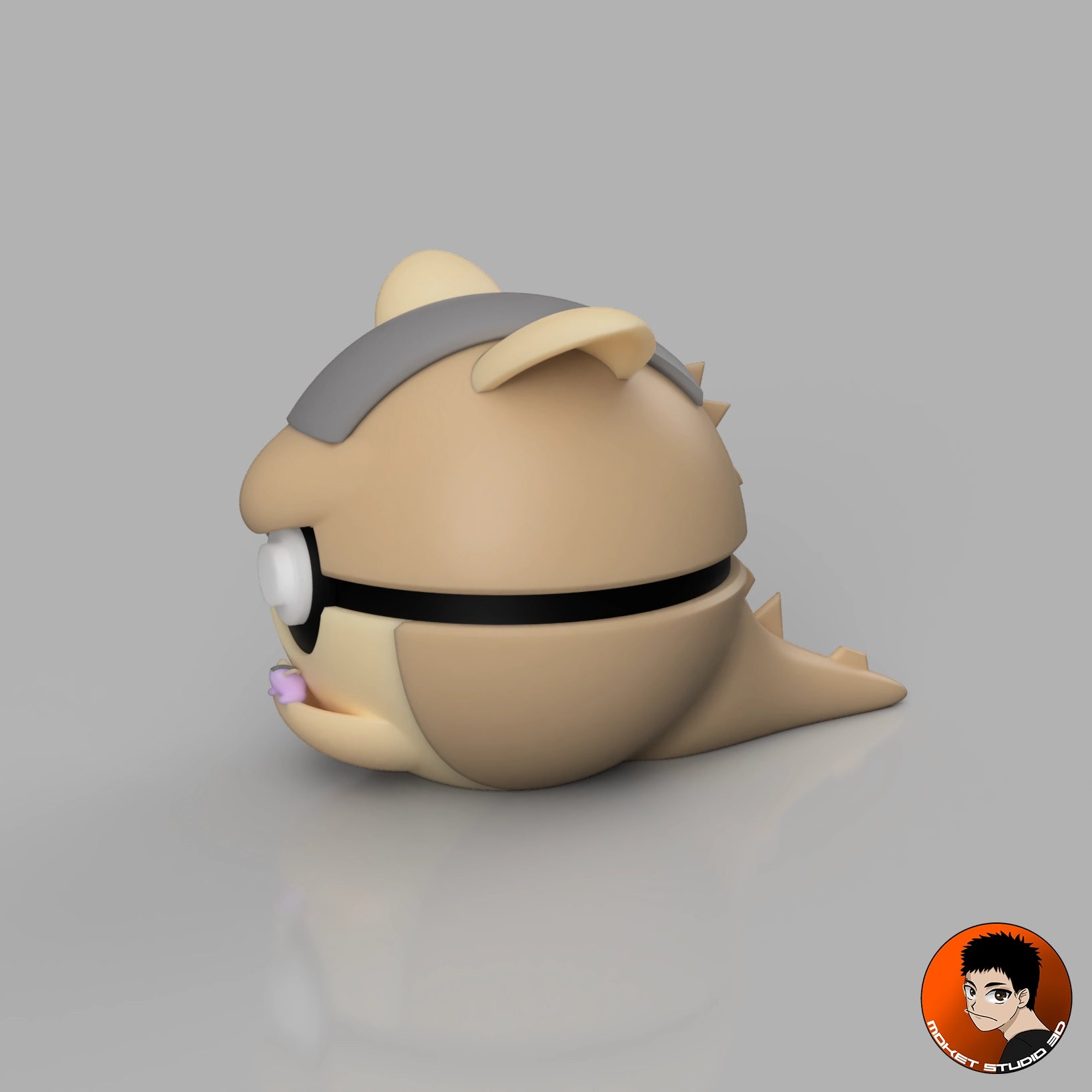 #0115 Kangourex - Objet déco collector Pokémon fait main en impression 3D