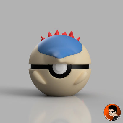 Pack de 9 Balls #0001 #0004 #0007 #0152 #0155 #0158 #0252 #0255 #0258 Starter gen 1, 2 et 3 avec support d'exposition - Attrapez-les Tous avec Style !