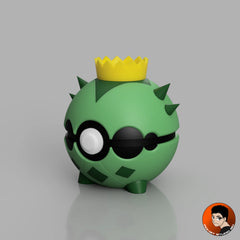 #0331 Cacnea - Objet déco collector Pokémon fait main en impression 3D