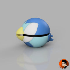 #0393 Tiplouf - Objet déco collector Pokémon fait main en impression 3D