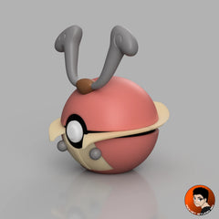 #0401 Crikzik - Objet déco collector Pokémon fait main en impression 3D
