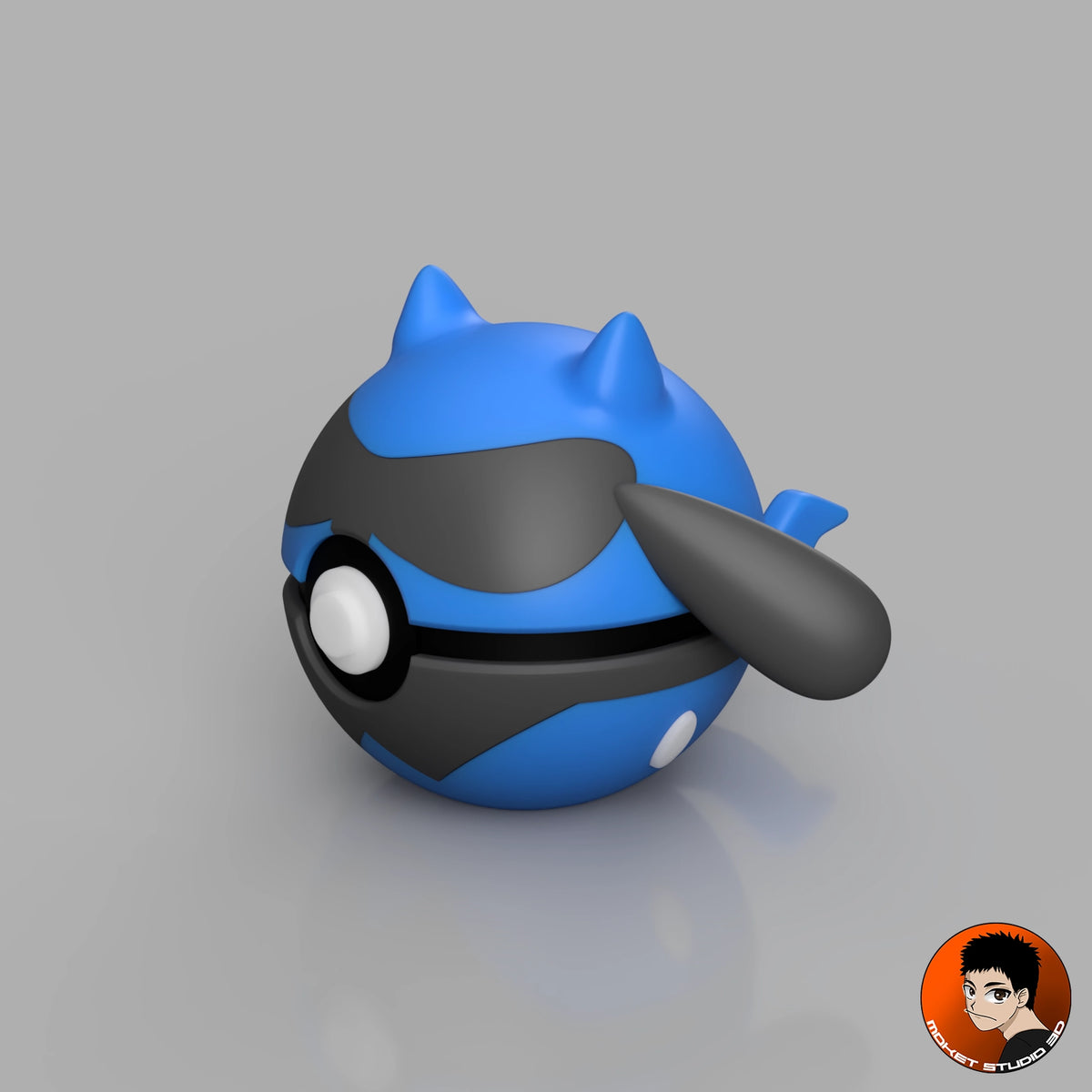 #0447 Riolu - Collectible Pokémon Decorative Item Handcrafted with 3D Printing