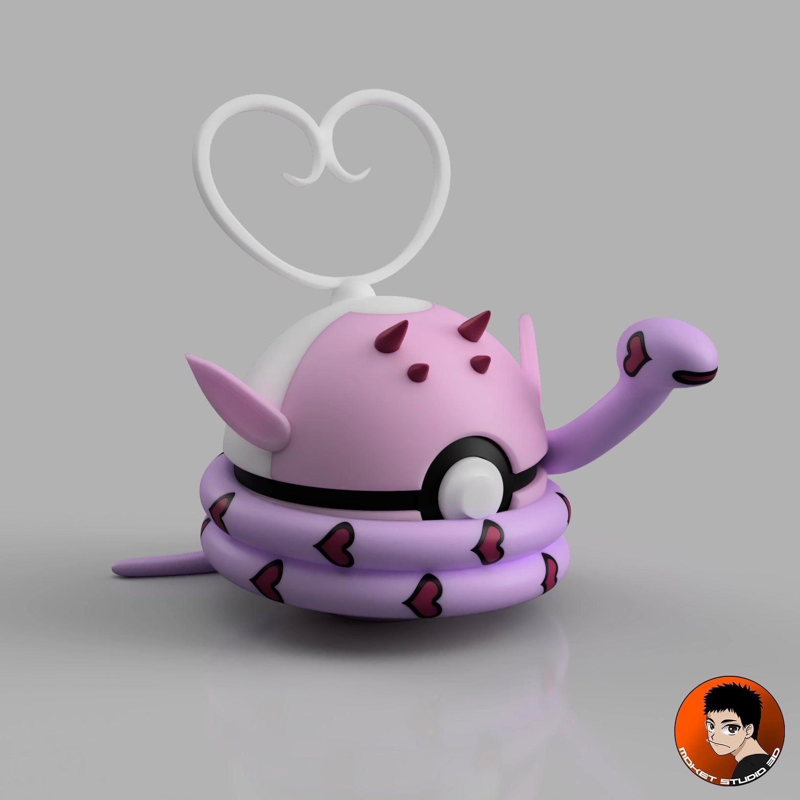 #0905 Amovénus - Objet déco collector Pokémon fait main en impression 3D