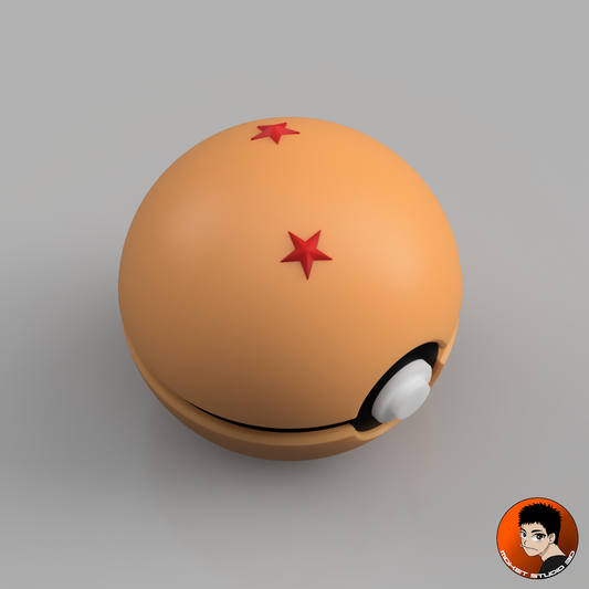 MS3D Ball Dragon Ball 2 Étoiles – Fusion des légendes en une seule sphère ! 🐉⭐