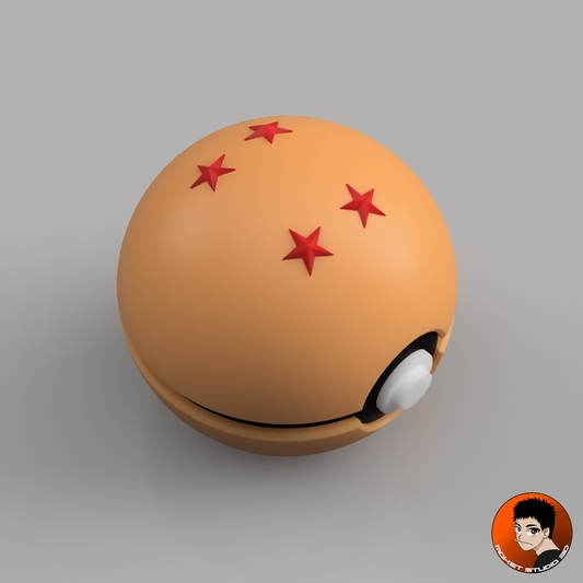 MS3D Ball Dragon Ball 4 Étoiles – Fusion des légendes en une seule sphère ! 🐉⭐4