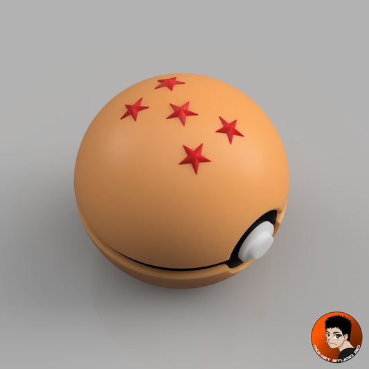 MS3D Ball Dragon Ball 5 Étoiles – Fusion des légendes en une seule sphère ! 🐉⭐