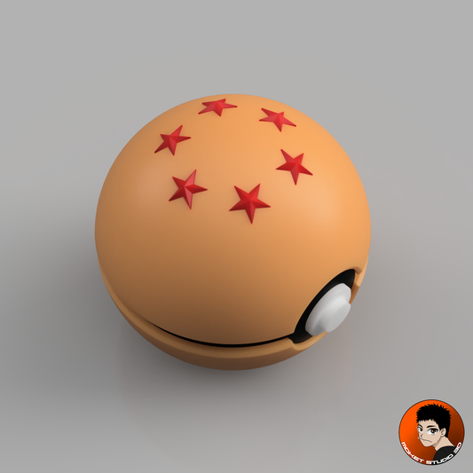 MS3D Ball Dragon Ball 6 Étoiles – Fusion des légendes en une seule sphère ! 🐉⭐