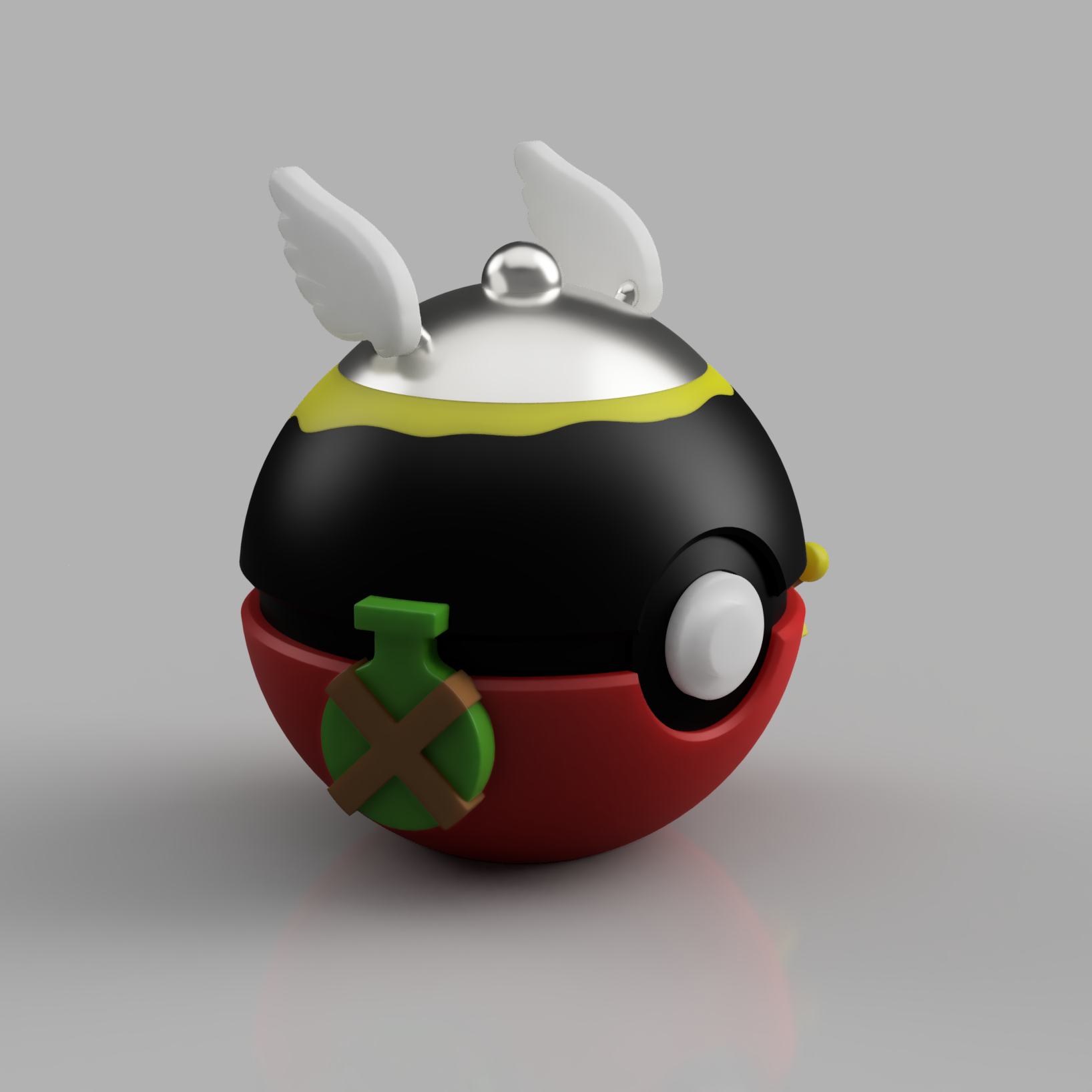 MS3D Ball Trio Astérix, Obélix & Idéfix avec support double et adaptateur – Le village gaulois entre dans l’arène !