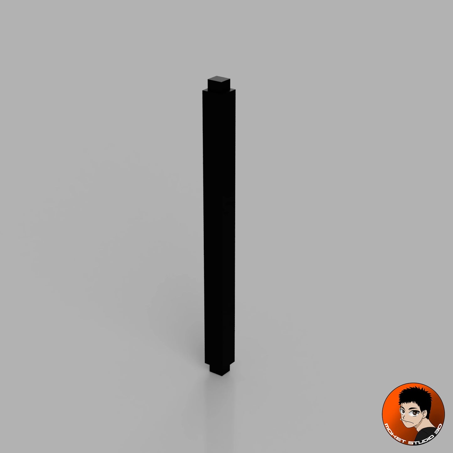 Barre Verticale Modulable – Élément 15 x 1 cm en PLA
