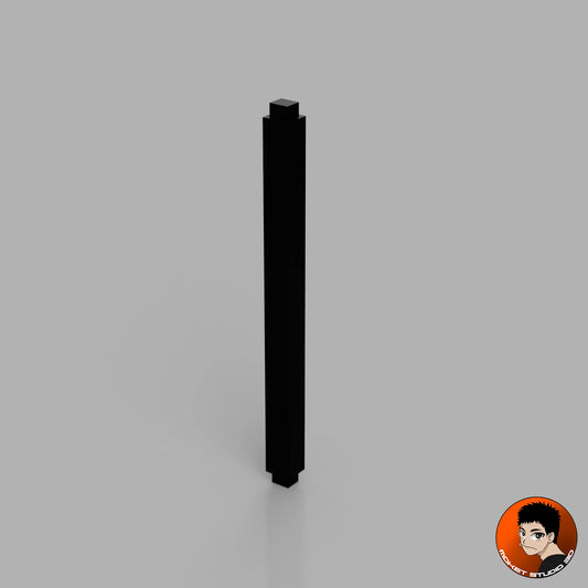 Barre Verticale Modulable – Élément 15 x 1 cm en PLA