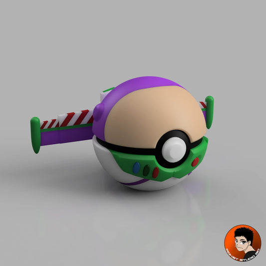 MS3D Ball Buzz l’Éclair en PLA – Vers l’infini… et au-delà de votre collection !