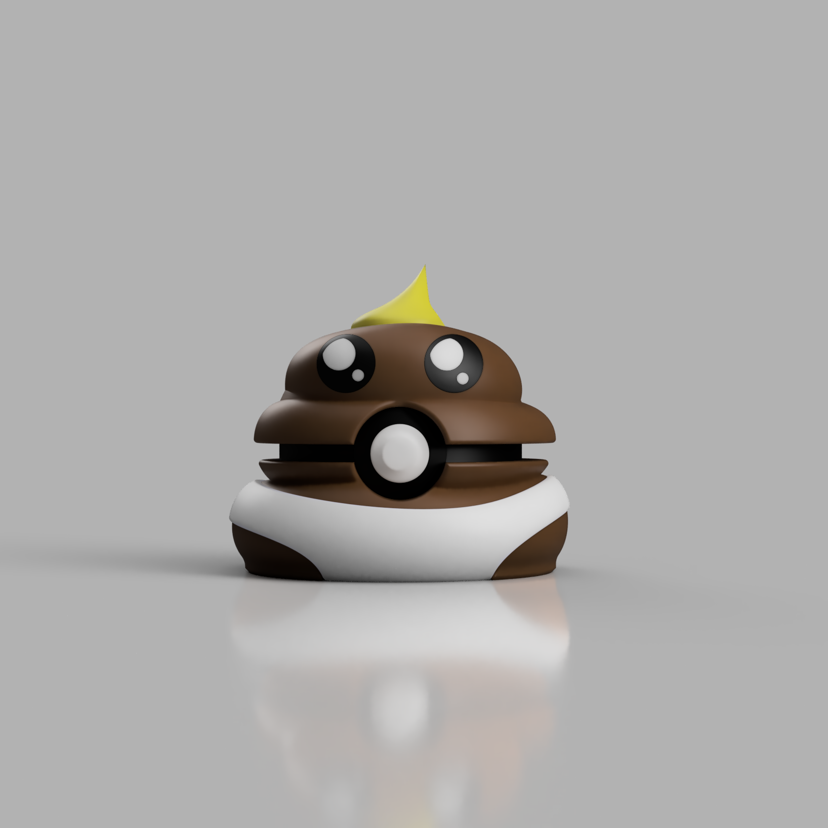 MS3D Ball Caca Kawaii avec Coiffure Aimantée – L’adorable touche décalée de votre collection !