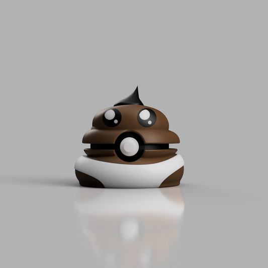 MS3D Ball Caca Kawaii avec Coiffure Aimantée – L’adorable touche décalée de votre collection !