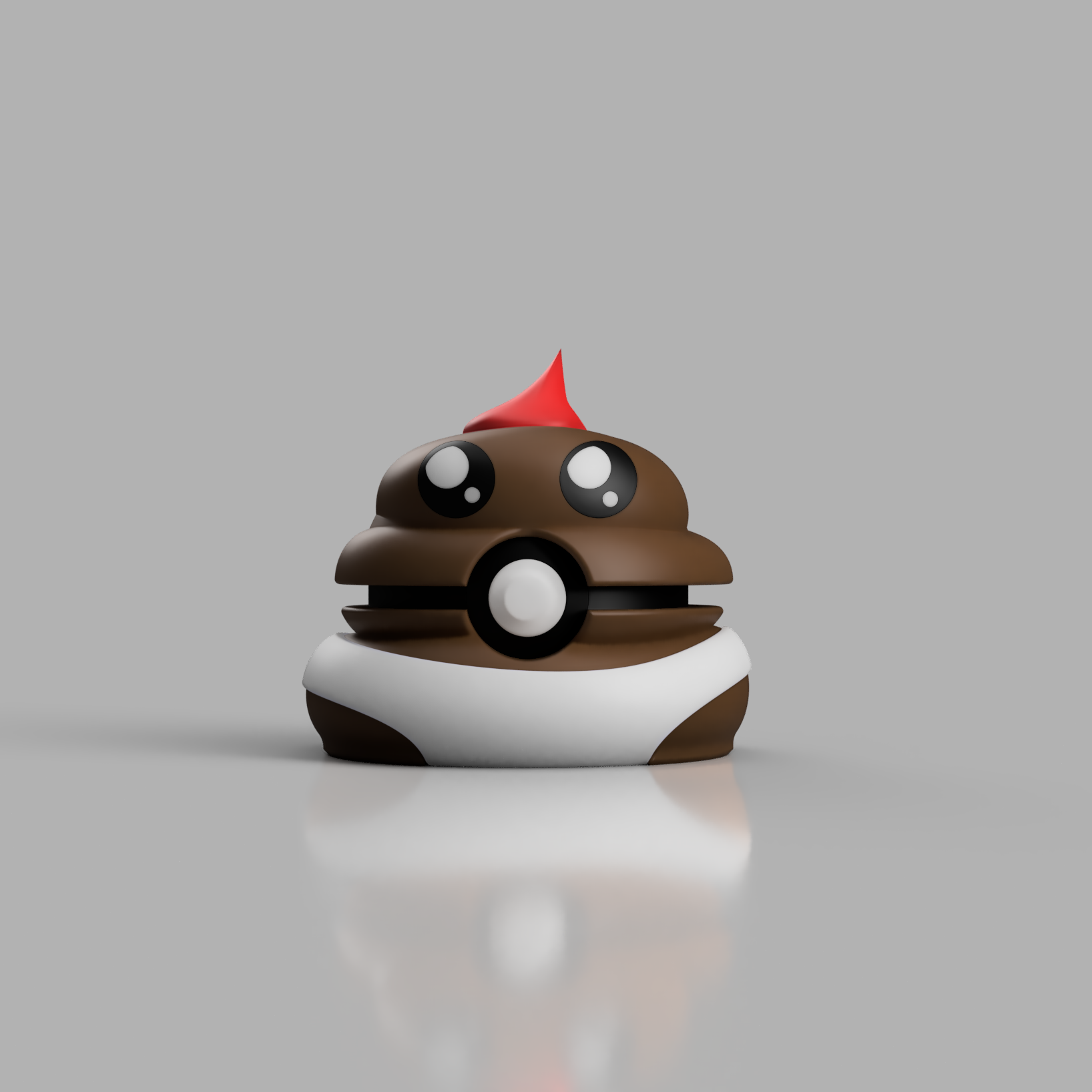 MS3D Ball Caca Kawaii avec Coiffure Aimantée – L’adorable touche décalée de votre collection !