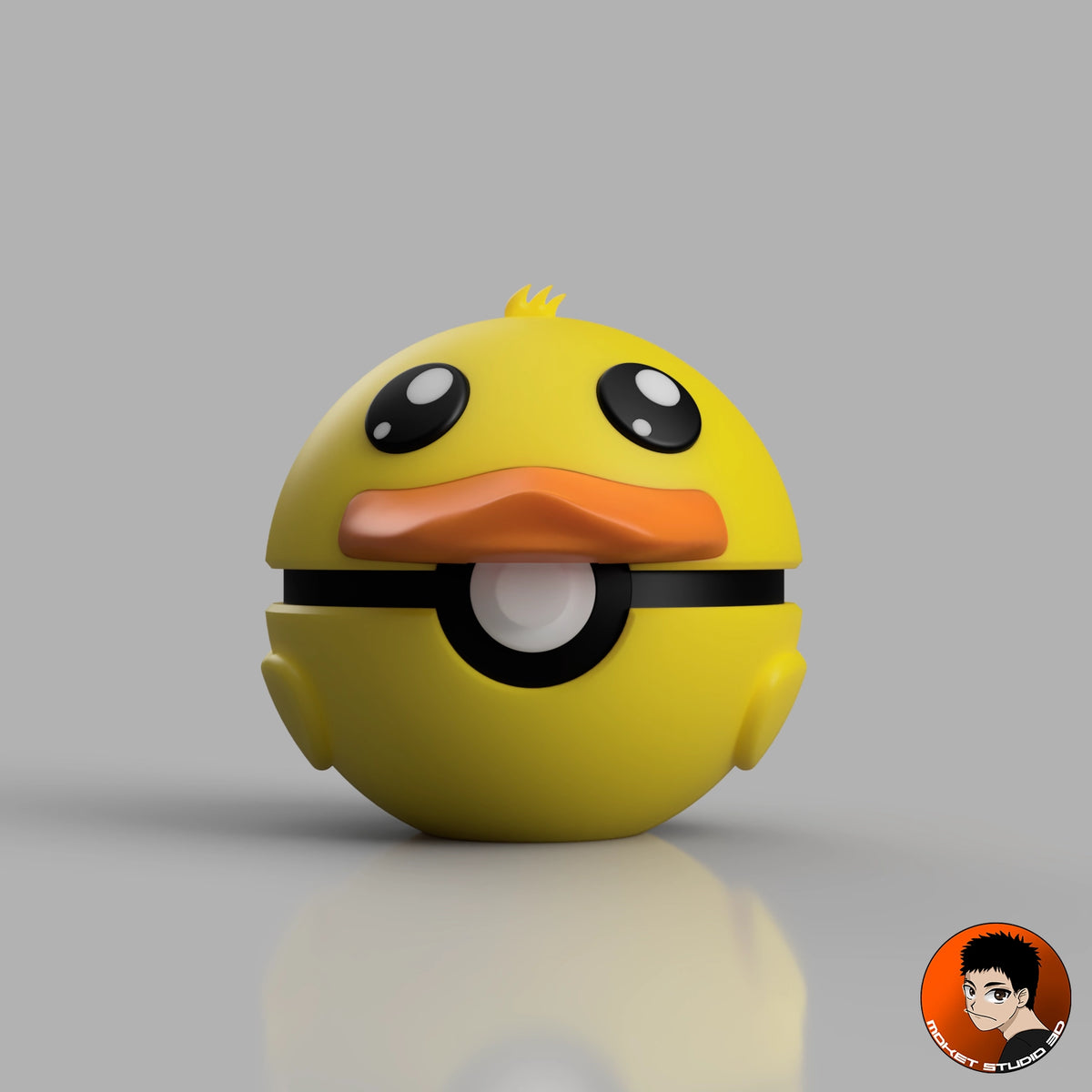 MS3D Ball Kawaii-Ente – MS3D-Kreation