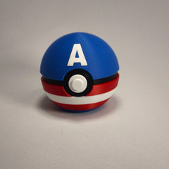 MS3D Ball Captain America – La Force d’un Super-Soldat pour Vos Captures !
