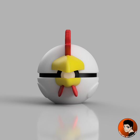 MS3D Ball Poulet – Une touche de basse-cour dans votre collection ! 🐔⚪🥚