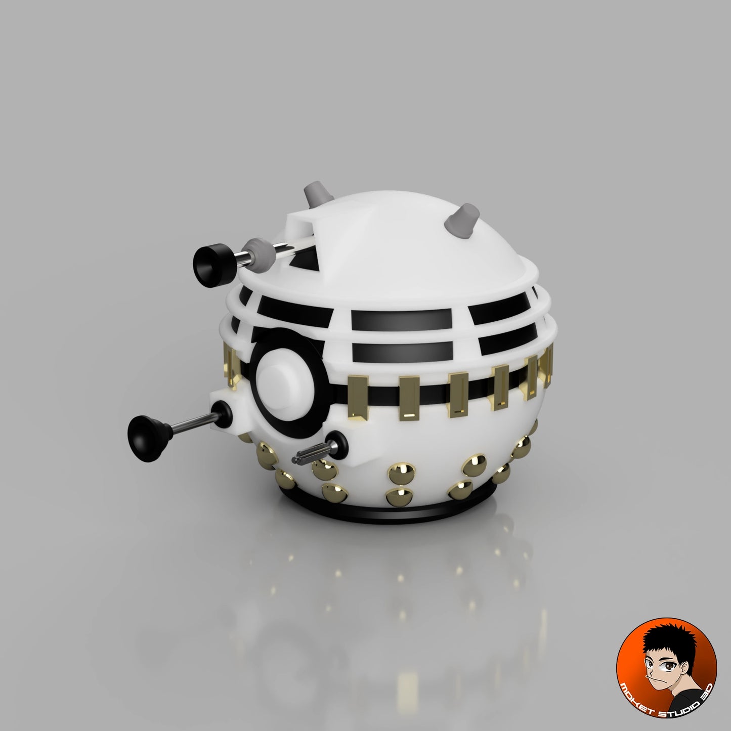 MS3D Ball Dalek – L’ennemi suprême des Seigneurs du Temps !