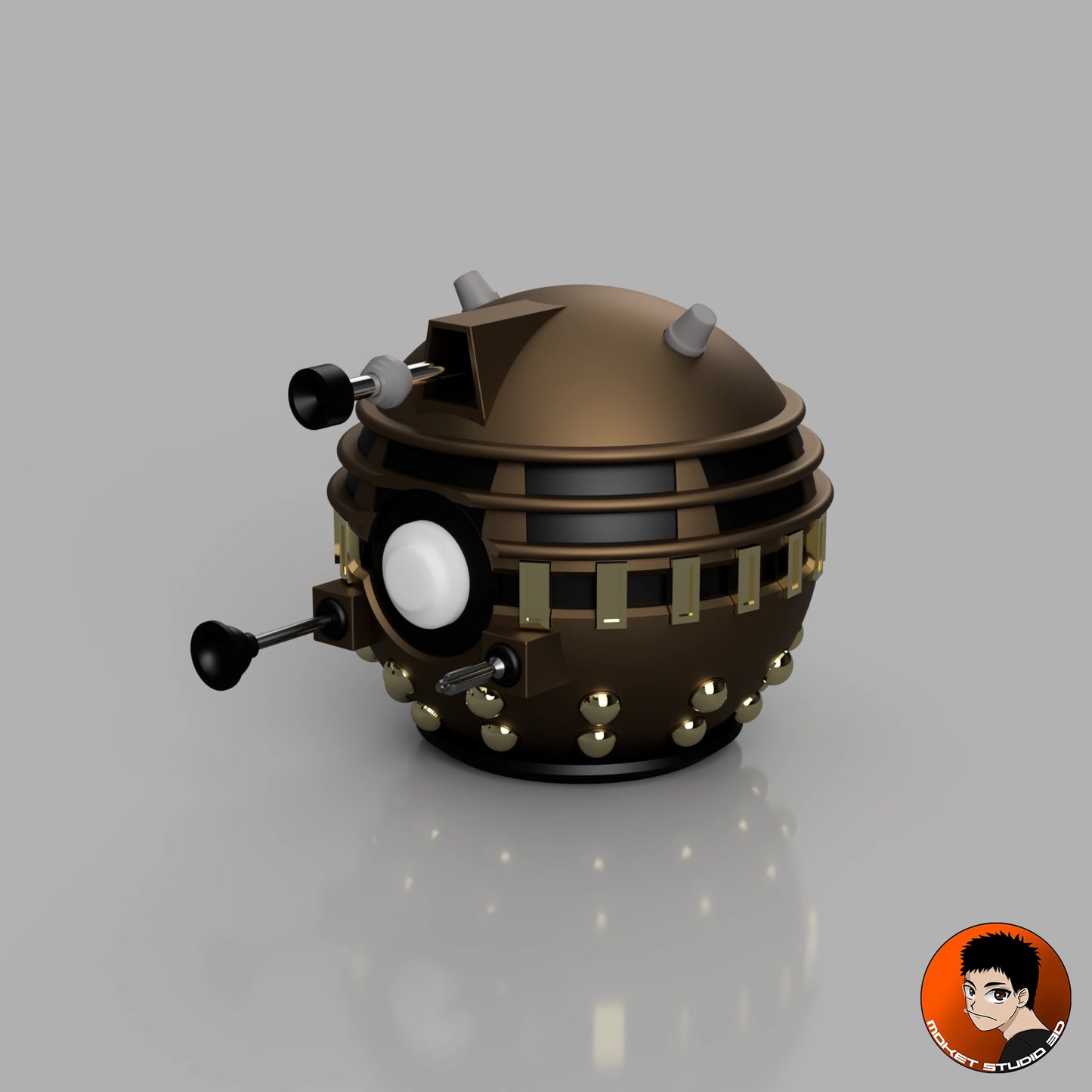 MS3D Ball Dalek – L’ennemi suprême des Seigneurs du Temps !