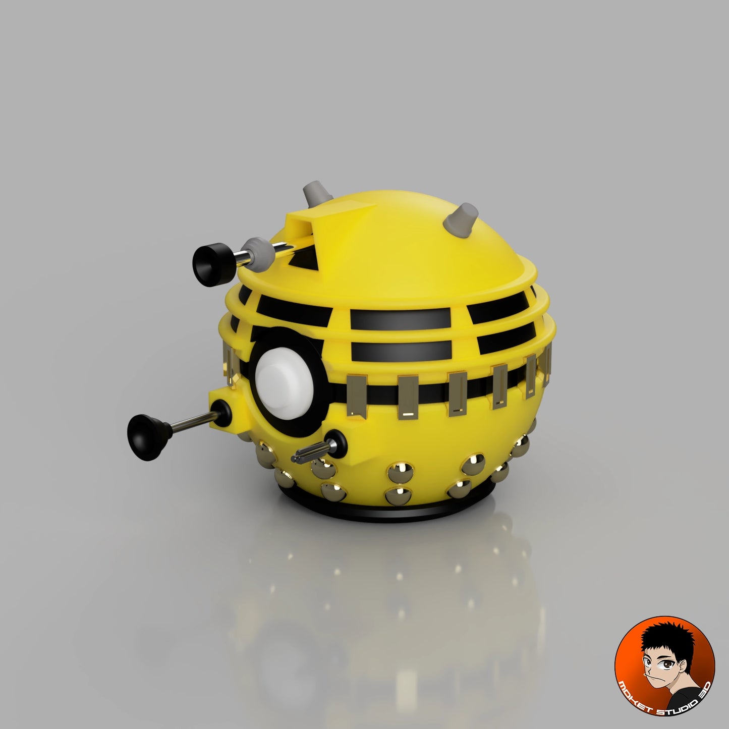 MS3D Ball Dalek – L’ennemi suprême des Seigneurs du Temps !