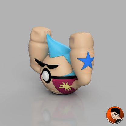 MS3D Ball Franky – One Piece 🔧💪