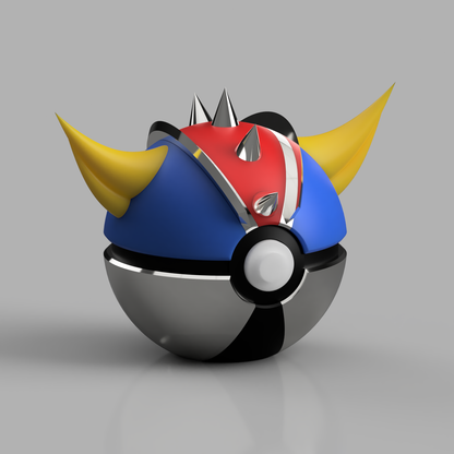MS3D Ball Goldorak – Fusionnez l’Univers des Méchas et des Dresseurs ! 🤖⚡