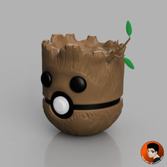 MS3D Ball Porte-clés Groot – “I am Groot !”